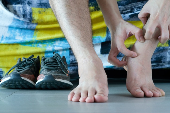 Athlete’s foot Sydney symptoms such as itching and irritation after wearing shoes